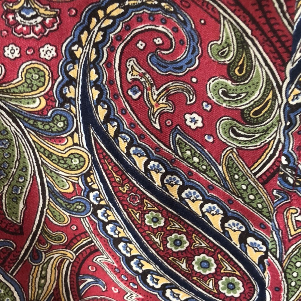 Liz Claiborne paisley blouse - Picture 2 of 5
